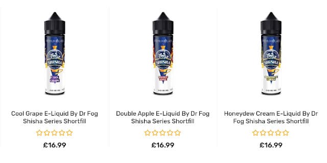 Dr Fog Shisha Series E-Liquid Southgate